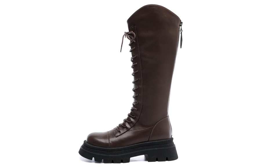 DAPHNE DAPHNE Pu Knee high Boots 5.5cm Women's