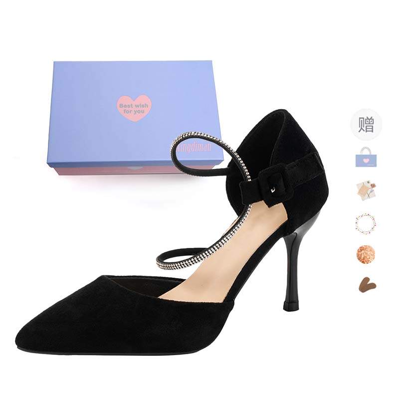 Xingdiman Pu High Heels Women's Black