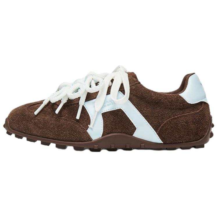 Staccato Vintage Musical Note Abrasion Resistant Low top German Army Trainers Women's