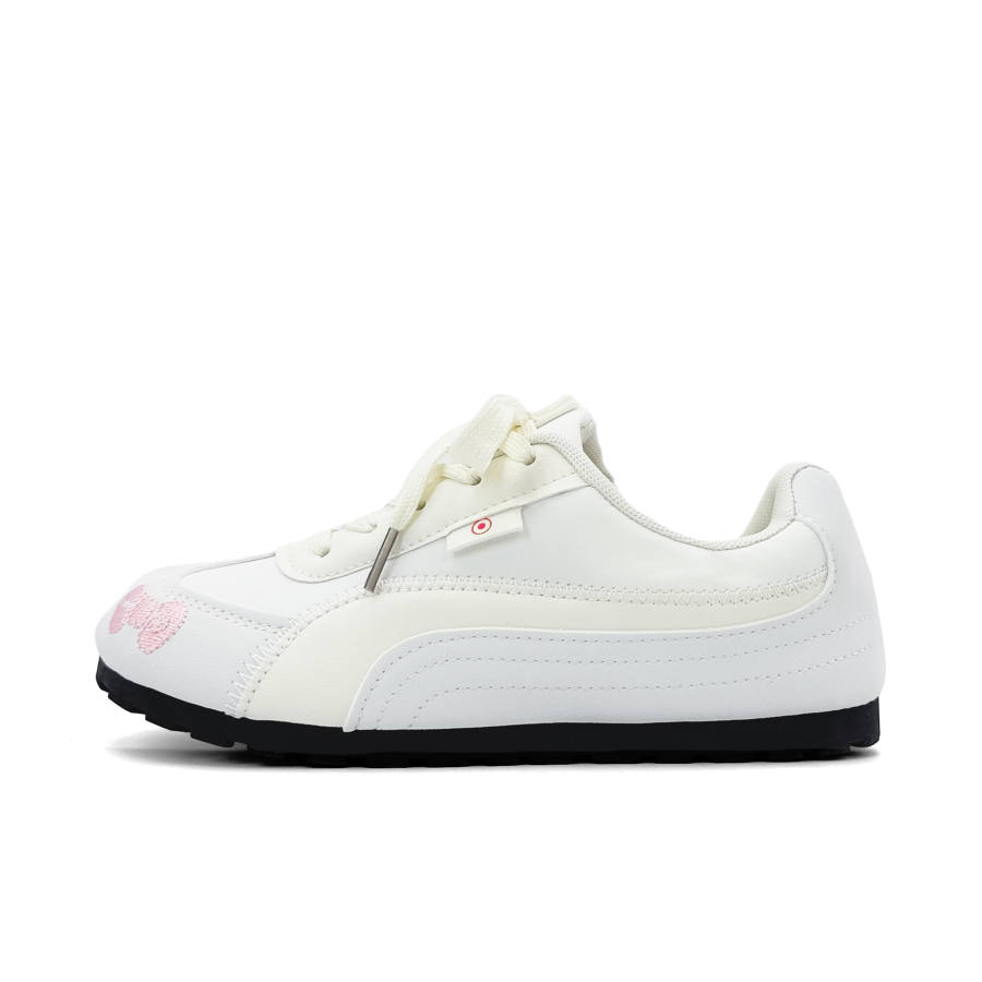 UNIITY UNIITY Korean Style Cute Versatile Cloud Cream Puff Shoes Microfiber Leather