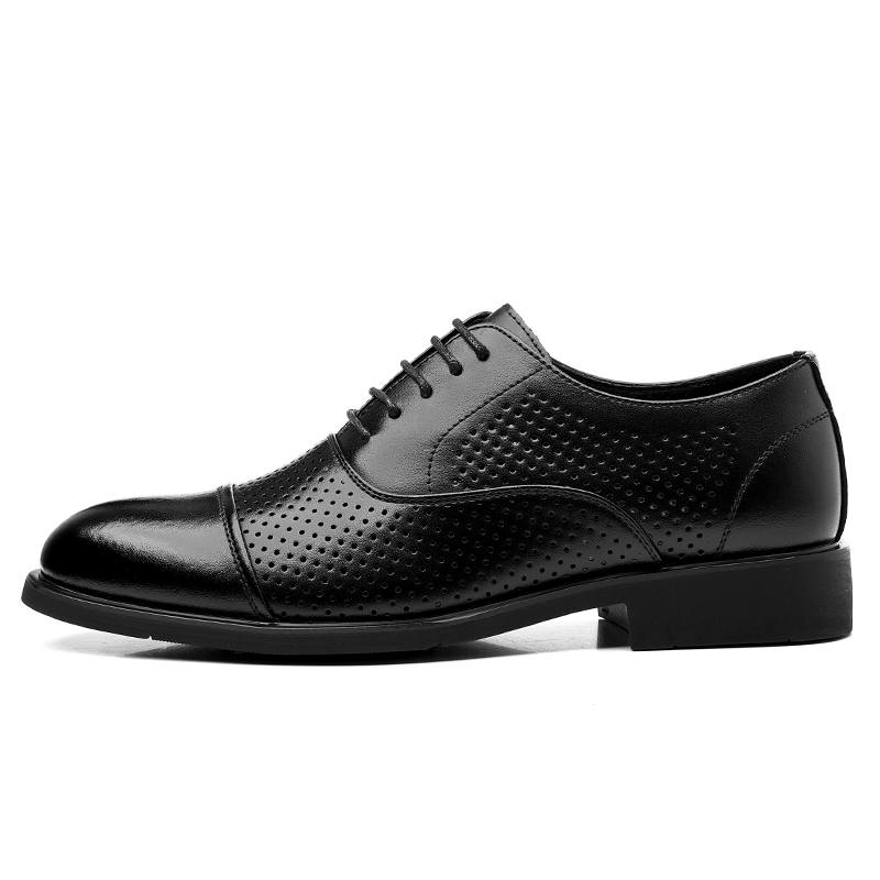 POPULAR ROUSE PR Cow Split Leather Dress Shoes Men's