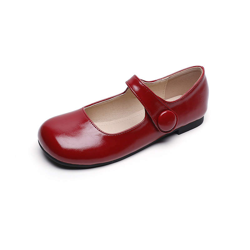 QITUMAUL Microfiber Leather Mary Jane Shoes Women's
