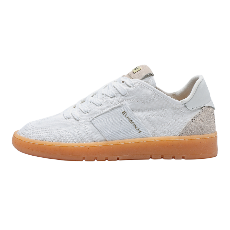 ELHANN.H Low top Casual Shoes Unisex White