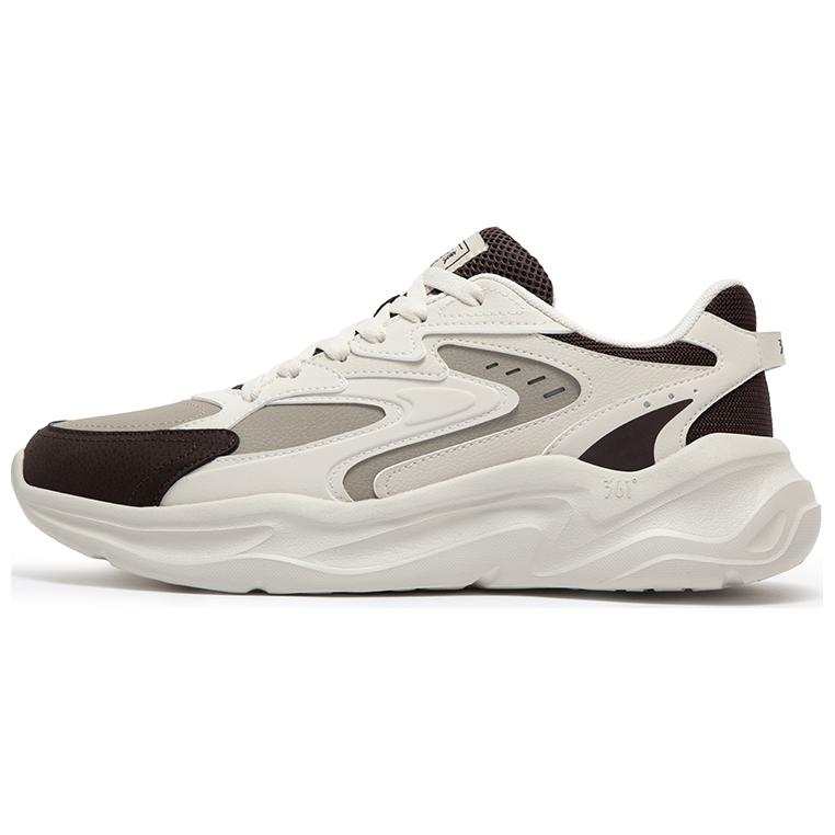 361° Life Collection Slip Resistant Abrasion Resistant Low top Casual Shoes Men's Beige Brown