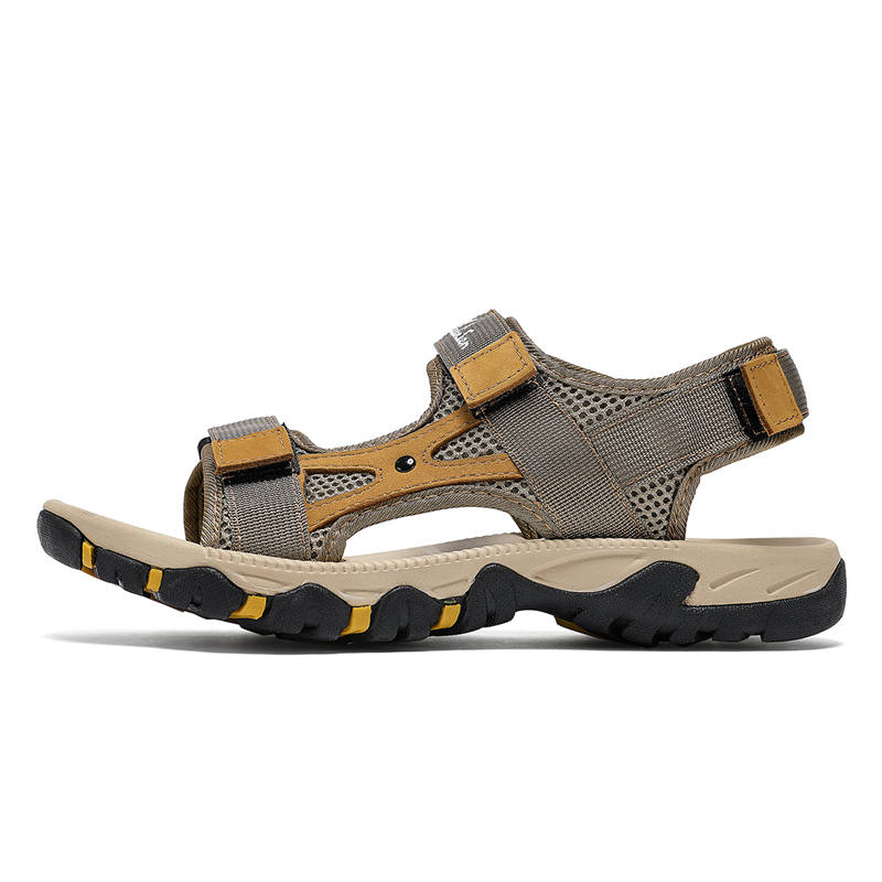 Mulinsen Soft Sole Coverage, Slip Resistant And Abrasion Resistant, Summer Breathable, Teenagers, Beach Sandals Men's