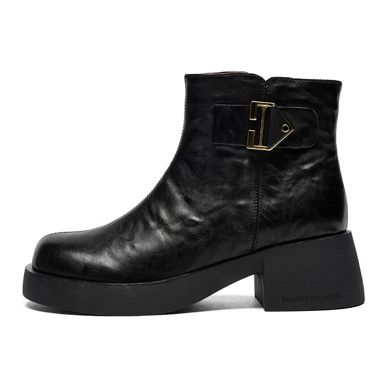 ZHR Ankle Boots Women's Black/Brown