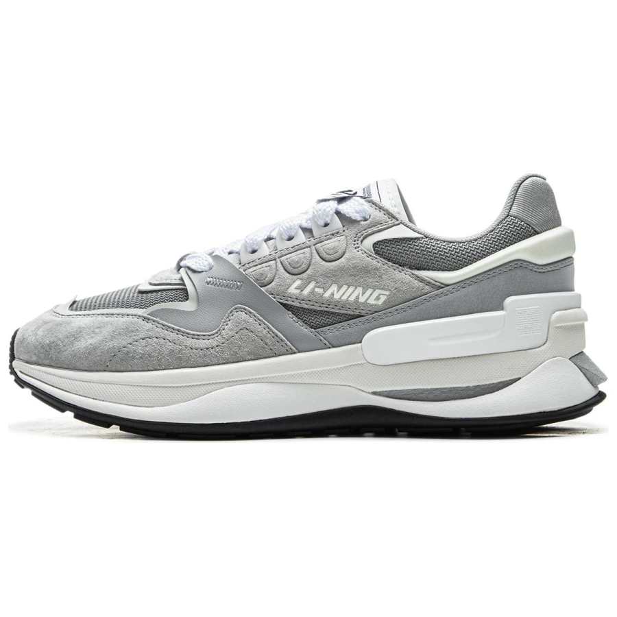 Li-Ning Li Ning 001 Original Aspiration V2 Rebound Abrasion Resistant Low top Casual Shoes Men's Gray