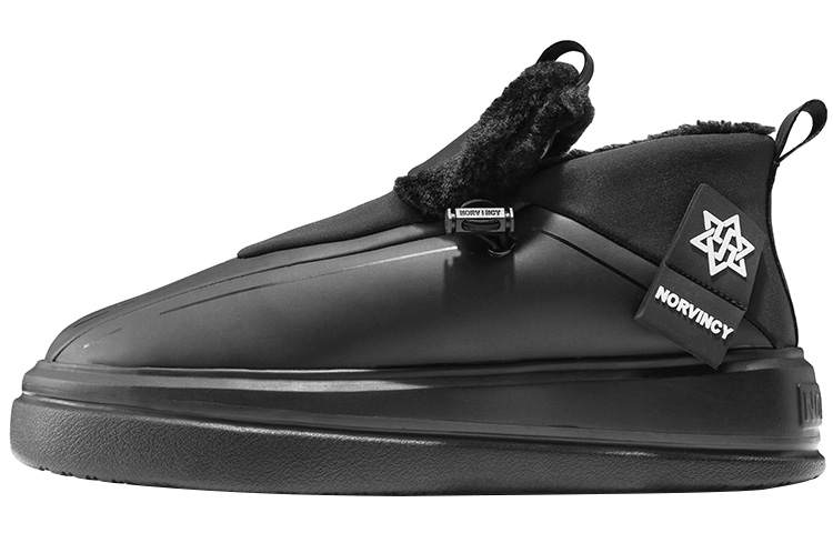 NORVINCY Snow Boots Unisex Black