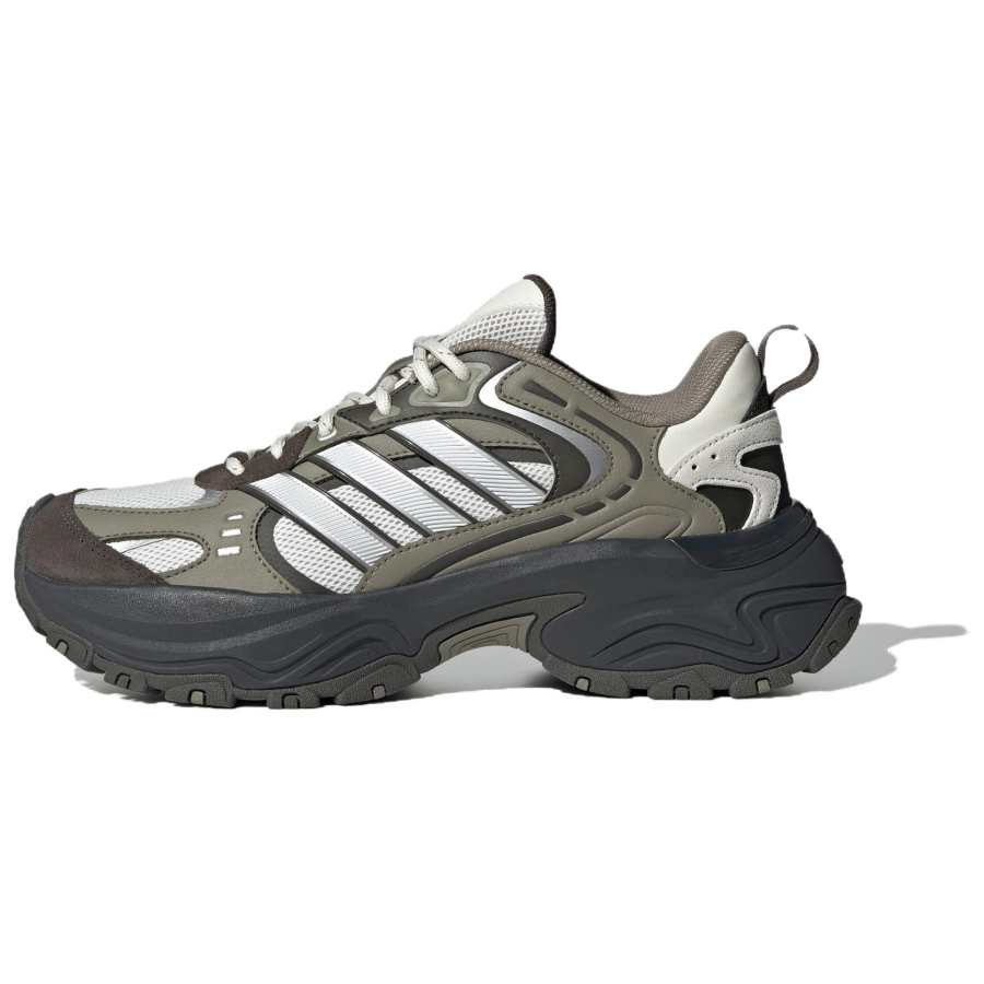 Adidas Adidas SHADOW FEVER Slip Resistant Abrasion Resistant Low top Casual Shoes Unisex Gray Green