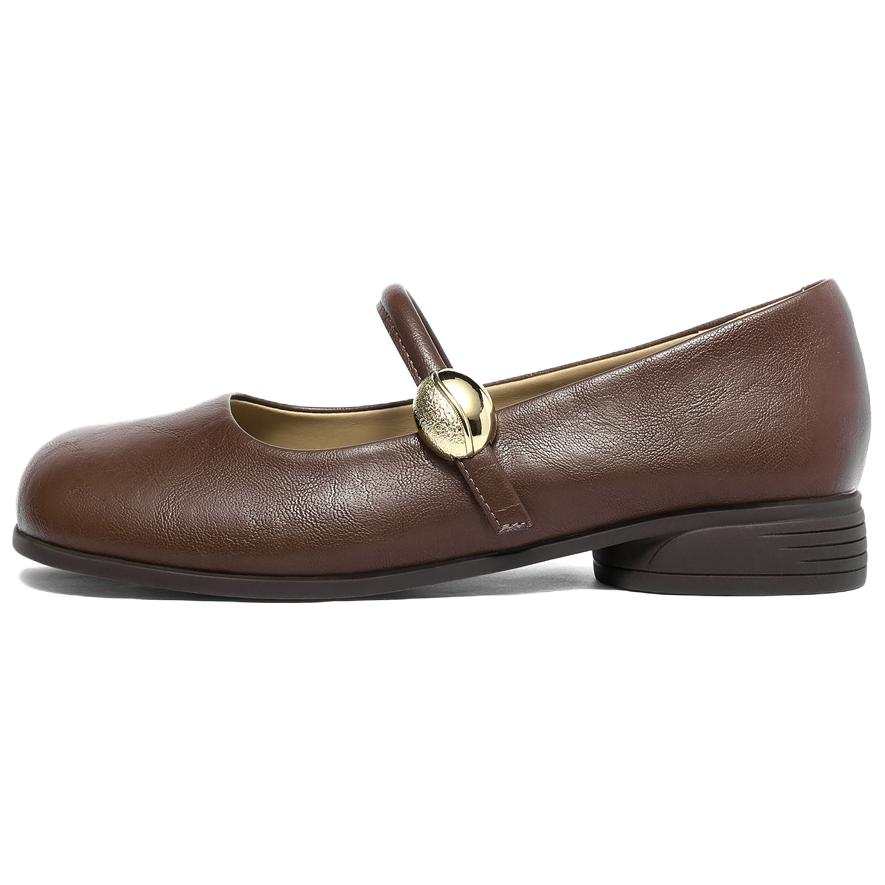 Senda Block Heel Mary Jane Shoes Women's