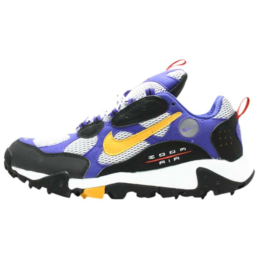 Nike Nike Air Terra Albis Slip Resistant Abrasion Resistant Low top Casual Shoes Men's White Purple