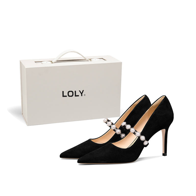 LOLY LOLY High Heels Women's Black Box