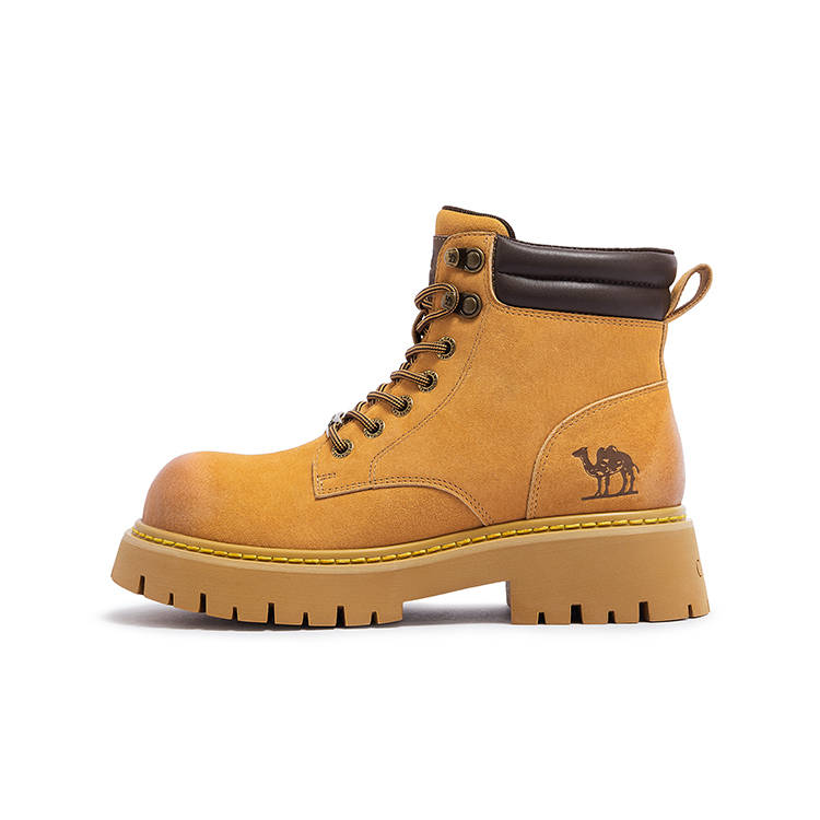 CAMEL CAMEL Short Combat Boots 5CM Women's