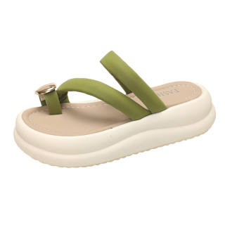 REIHUNG Rubber Abrasion Resistant Cushioning Abrasion Resistant Cushioning Slide Slippers Women's