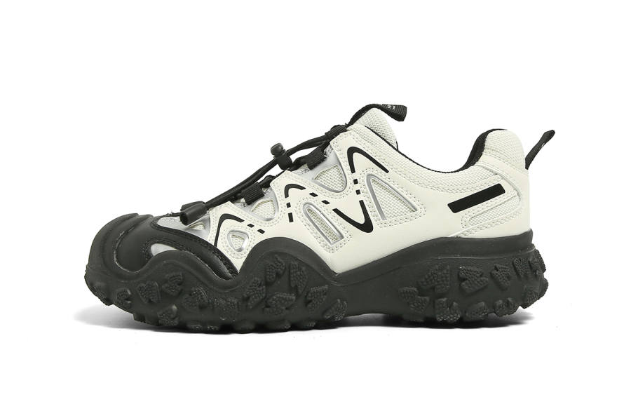 FOREVER 21 Cushioning Abrasion Resistant Rebound Low top Casual Shoes Women's Beige Black