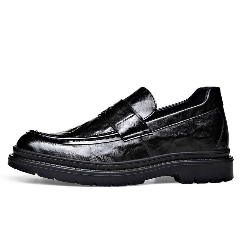 LUOMAIKE Dress Shoes Men's Low Top Black