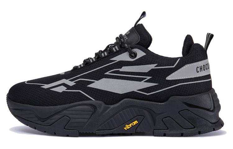 CHOCO CONCERT Cushioning Height Increasing Cushioning Height Increasing Low top Chunky Sneakers Unisex Black