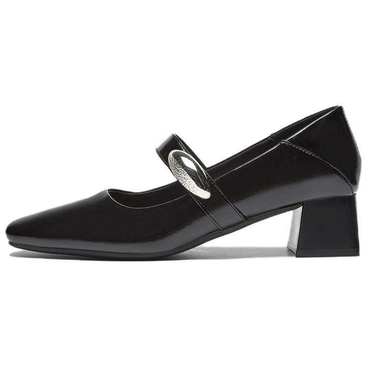 BASTO Pu Mary Jane Shoes Women's