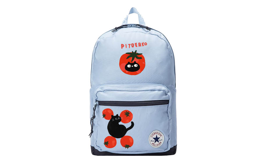 Converse Converse Polyester Backpack Medium Unisex Tomato Cat