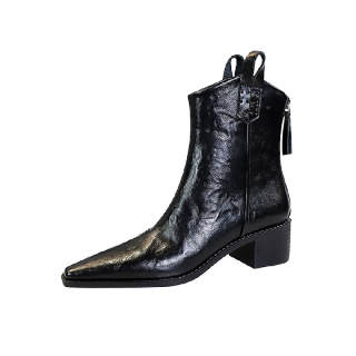 BIGTREE Ankle Boots Women's Dark Brown/Black