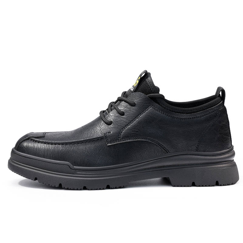 LANOUDUN Waterproof, Slip Resistant, Lightweight Low top Casual Shoes Men's Black