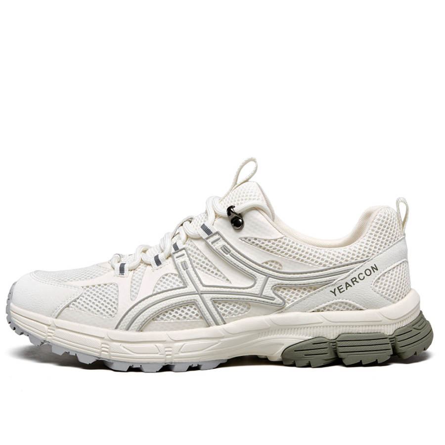 YEARCON YEARCON Microfiber Leather Low top Casual Shoes Men's White