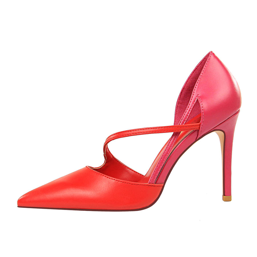 QITUMAUL Slim Heel High Heels Women's