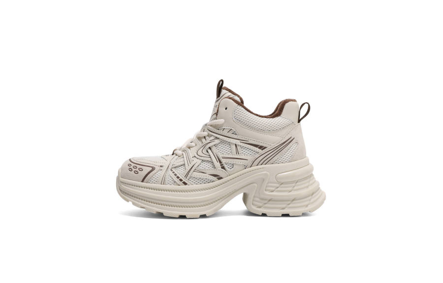BELLE Slip Resistant Abrasion Resistant Slip Resistant Abrasion Resistant Low top Chunky Sneakers Women's