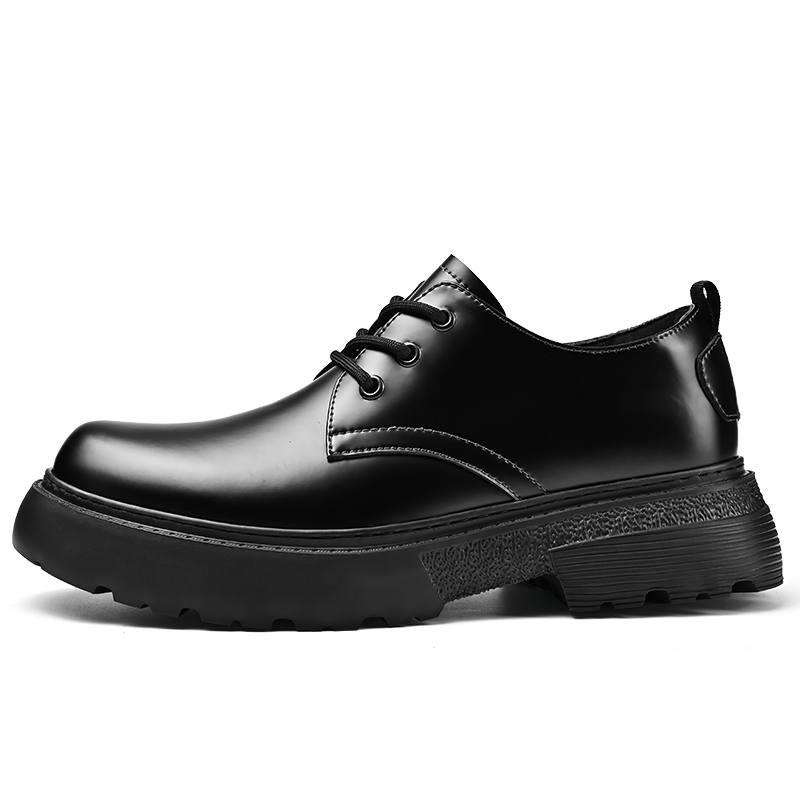 JIGONGYANG Cow Split Leather Casual Shoes Men's
