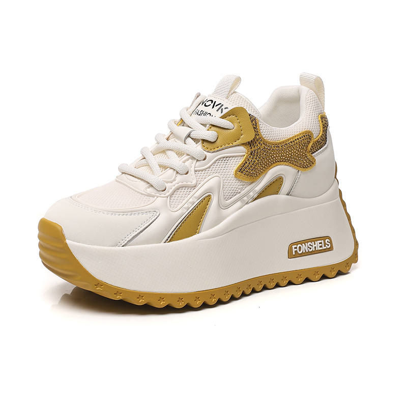 QITUMAUL Low top Chunky Sneakers Women's