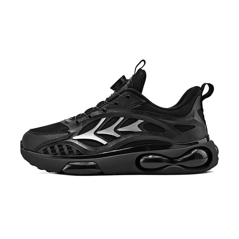 GONGNIUMEILI Artificial Leather Fashion Trend Low top Casual Shoes Men's Black