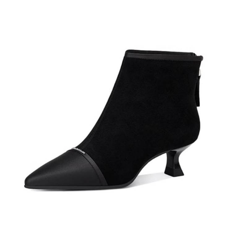 JESSICA SOPHIA Small Nude Boots Ankle Boots 4cm Women's