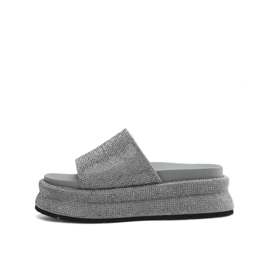 Rosa Bianca EVA Sequins Abrasion Resistant Slide Slippers Women's
