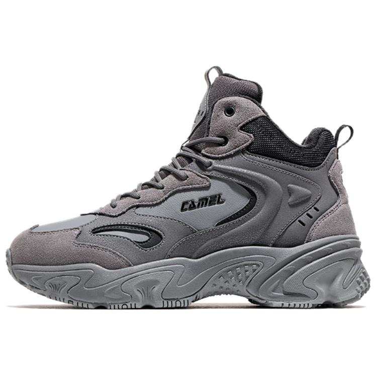 CAMEL Soaring, Fleece Lined, Comfortable, Fashionable, Versatile Abrasion Resistant Thermal Mid top Casual Shoes Men's