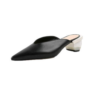 URIMERA Abrasion Resistant Closed Toe Slippers Women's Black