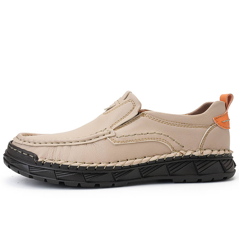CITONGXIANSHENG Cow Split Leather Casual Shoes Men's