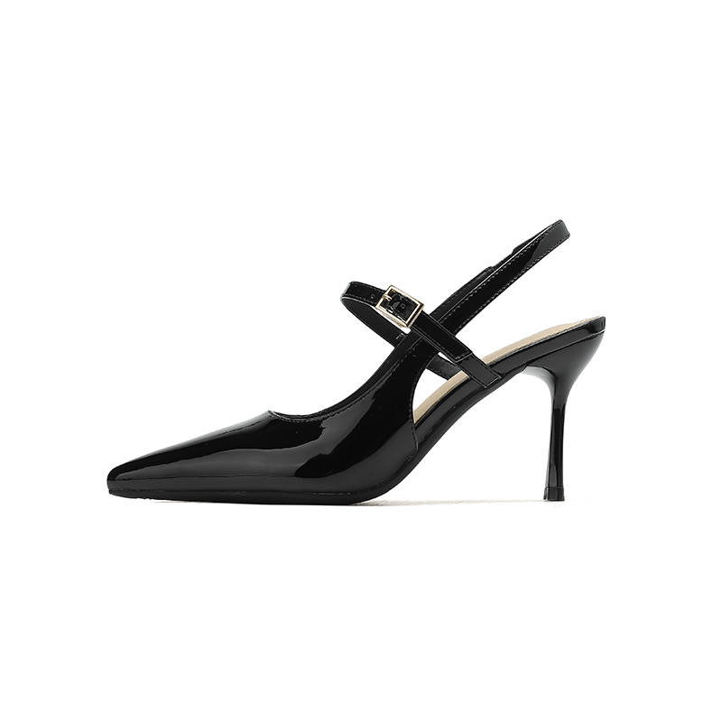 Zubumei Slim Heel High Heels 8cm Women's