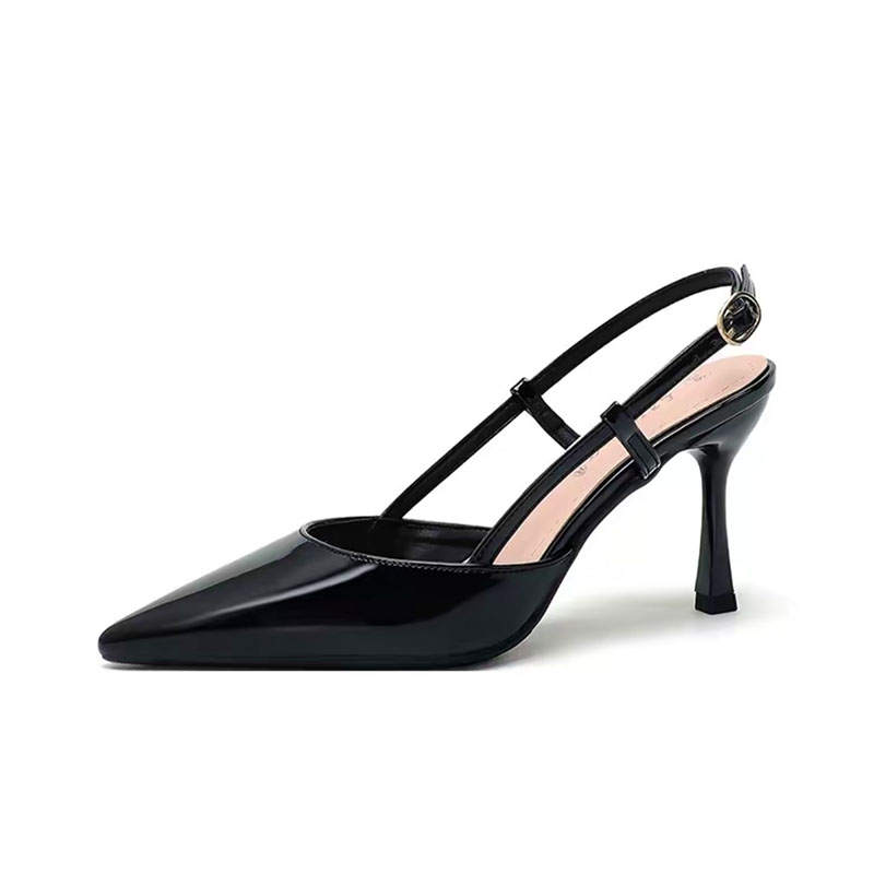 NTOZE Pu Slim Heel High Heels Women's