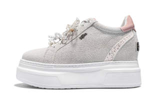 IiJin Cow Leather Abrasion Resistant Abrasion Resistant Low top Skateboard Shoes Women's