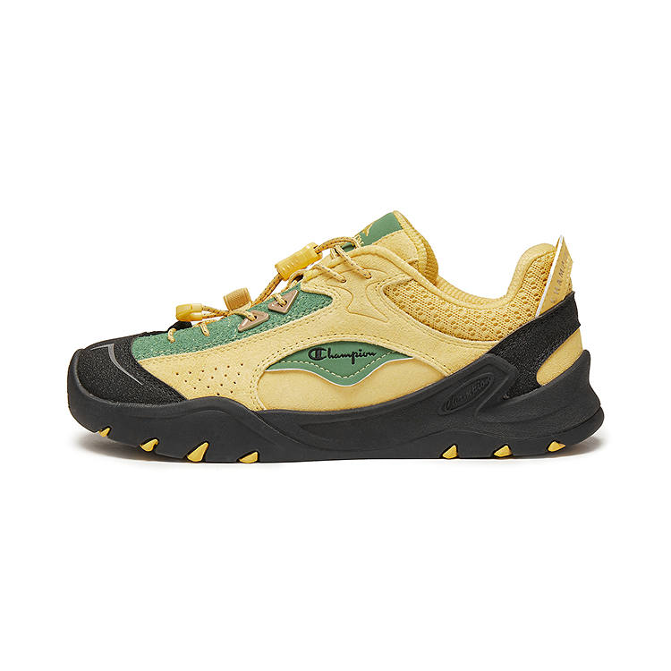 Champion Low top Casual Shoes Unisex Resin Yellow/Wild Duck Green