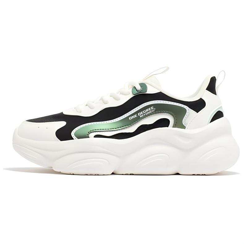 361° Comfortable Breathable And Wear resistant Low top Casual Shoes Women's White