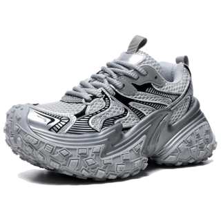 HeeDimensional Low top Chunky Sneakers Unisex Silver