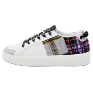 Desigual Pu Low top Skateboard Shoes Women's White