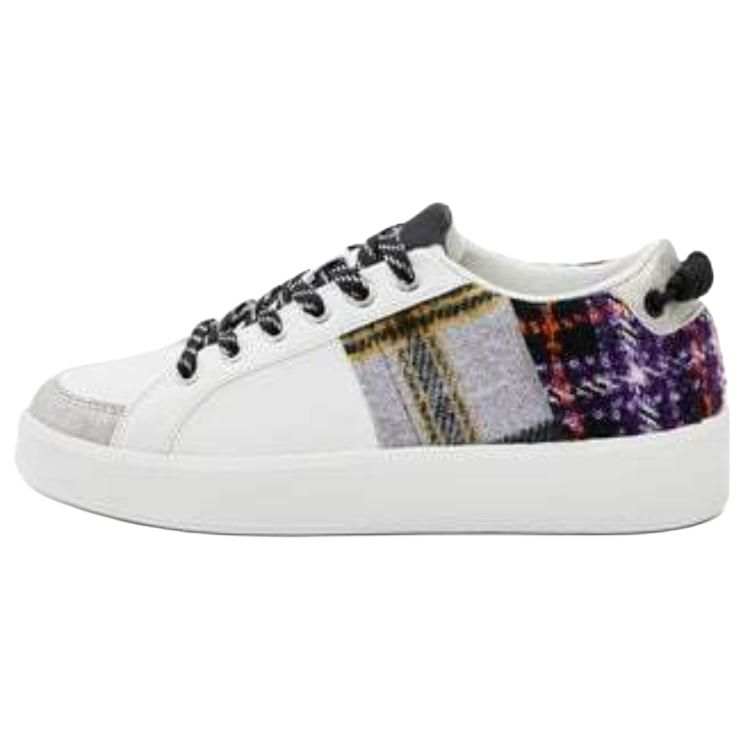 Desigual Pu Low top Skateboard Shoes Women's White