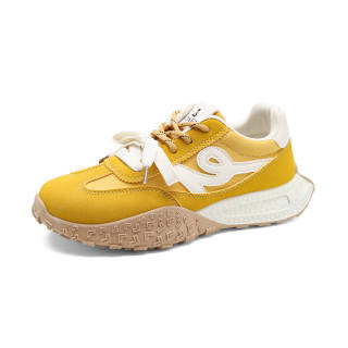 Marino Orlandi FOXER x Marino Orlandi Wear resistant And Lightweight Low top Casual Shoes Women's Yellow