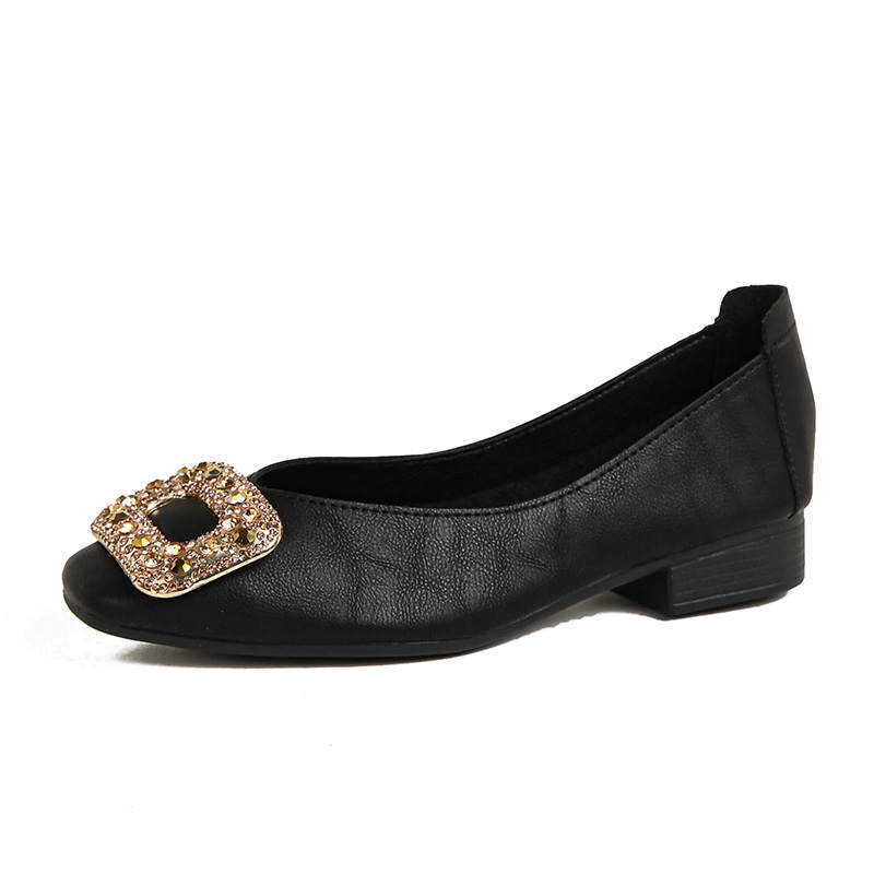 JIUXINGDAO Cow Leather Casual Shoes Women's