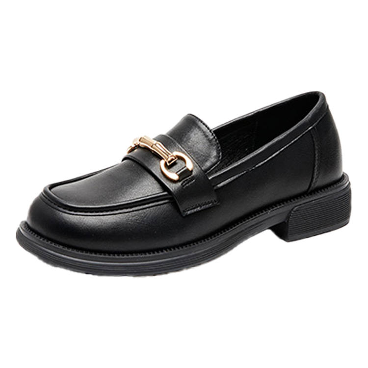 DUSTO Loafers Women's Black/Beige/Skin