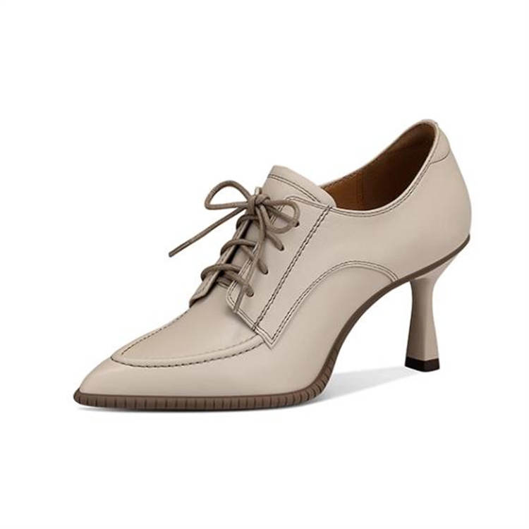 JESSICA SOPHIA Cow Leather Ankle Boots 7cm Women's