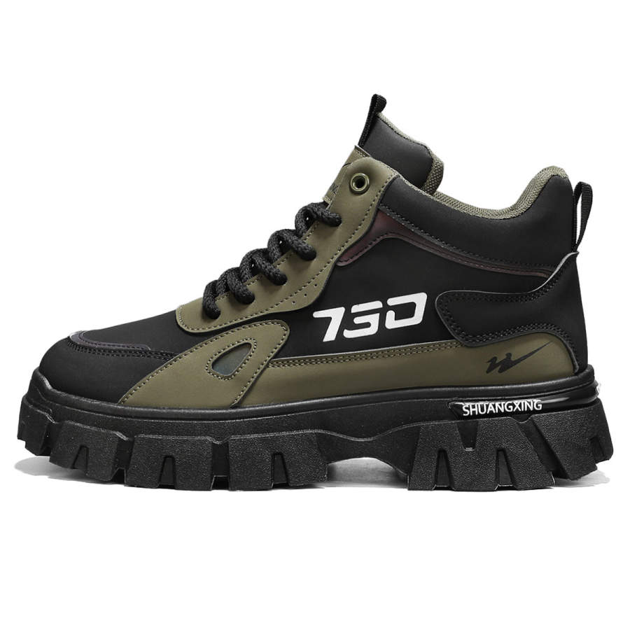 Binary Binary Cushioning Slip Resistant Abrasion Resistant Cushioning Slip Resistant Abrasion Resistant High top Casual Shoes