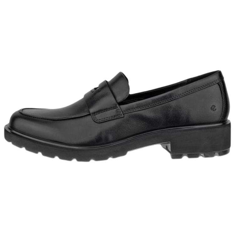 Ecco Ecco Metropole Vienna Leather Loafers Women's Black